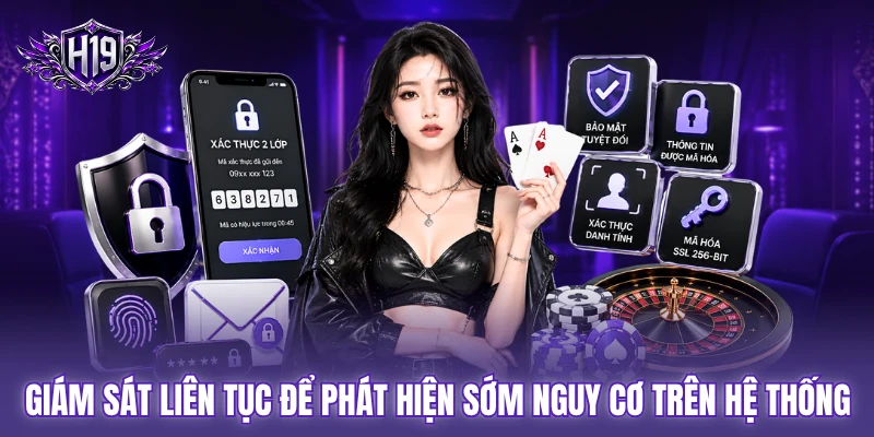 Giám sát liên tục để phát hiện sớm nguy cơ trên hệ thống